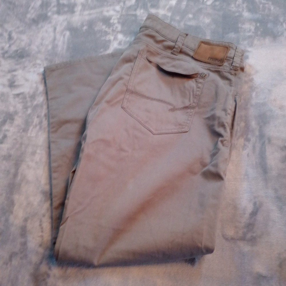Mavi Jeans Pants Men's 42 Olive Green Stretch Zach Straight Leg Chino Classic